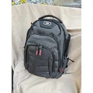 OGIO Renegade RSS Laptop Backpack Black/Gray Pindot Texture EXCELLENT New